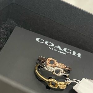 COACH STACK RINGS
